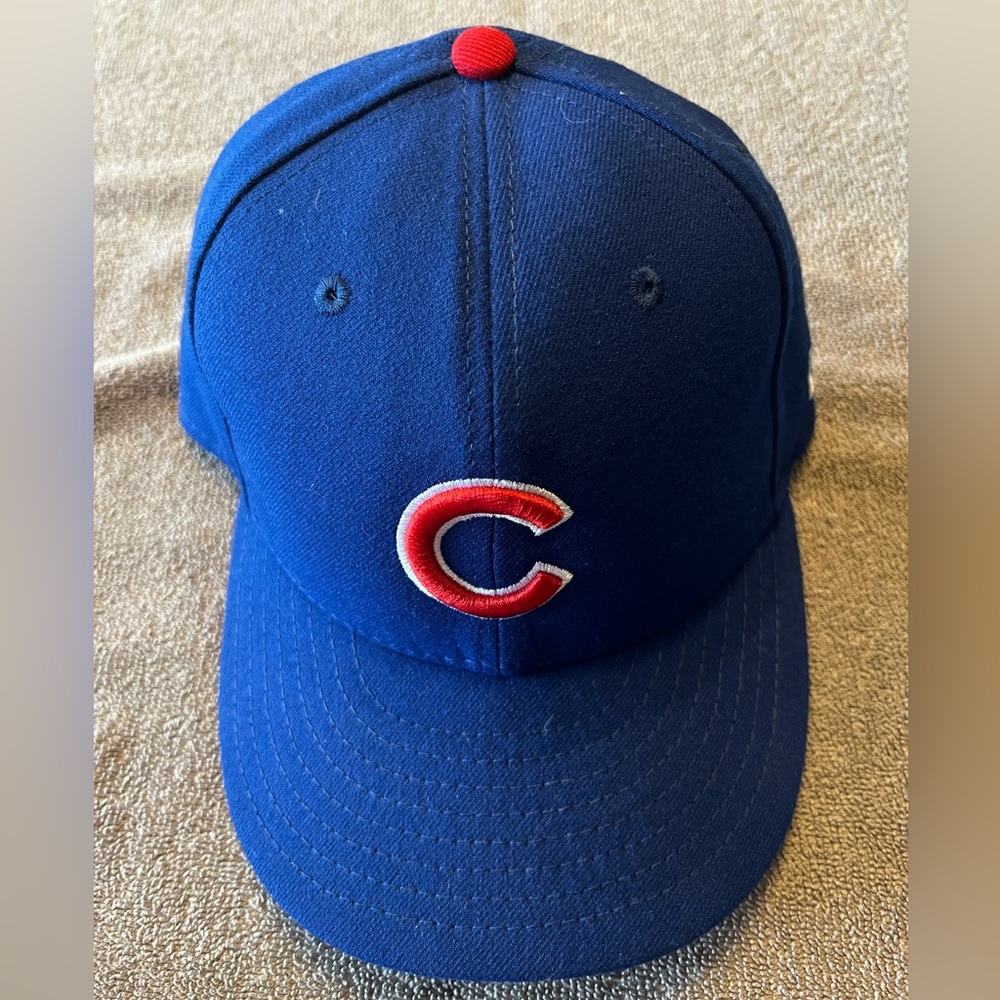 Chicago Cubs Authentic On Field New Era Fitted Hat (7 1/2)